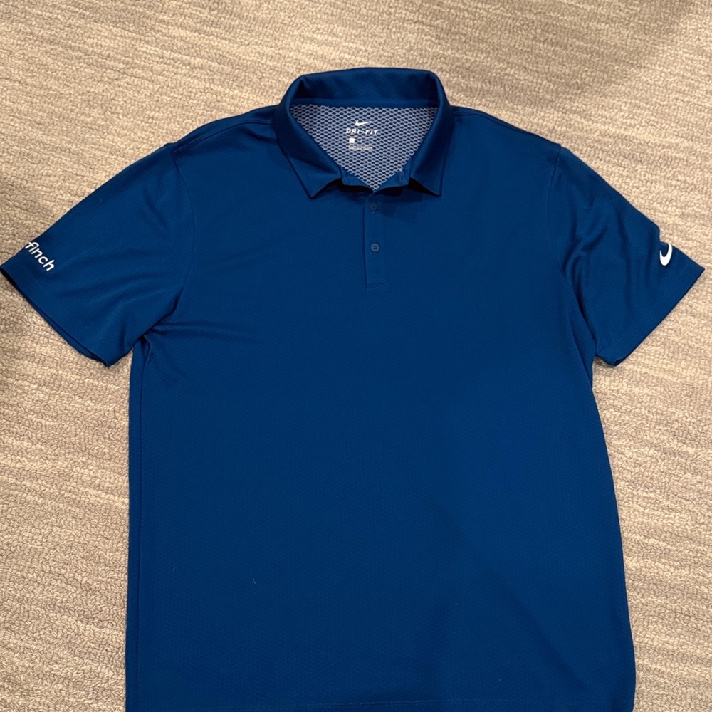 Nike Men's Deep Blue Polo Shirt